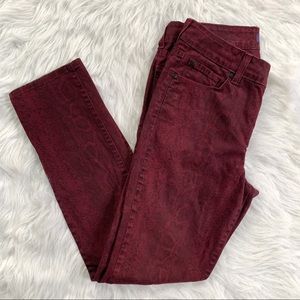 Not Your Daughter’s Jeans Ami printed skinny jeans